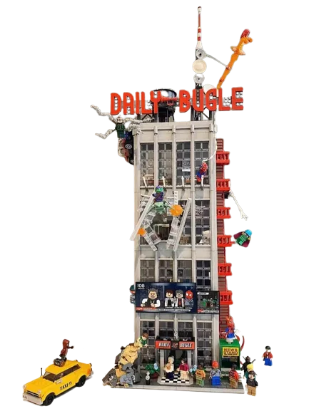 Lego Homem-Aranha Jornal Diário