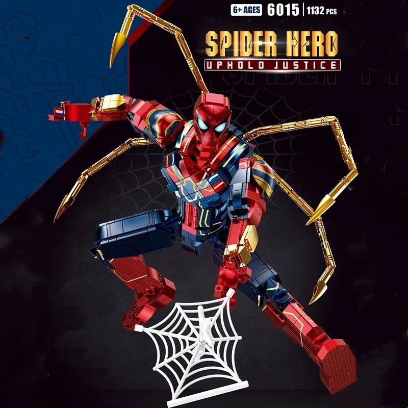 Fantasia Iron Spider Lego Detalhes