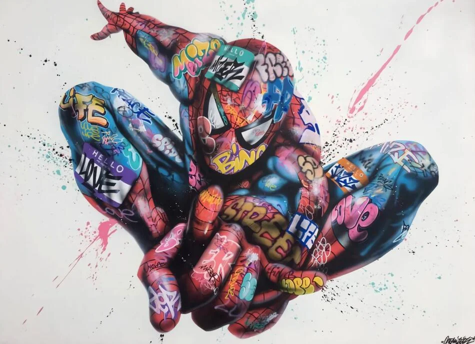 Quadro Spider-man Tague