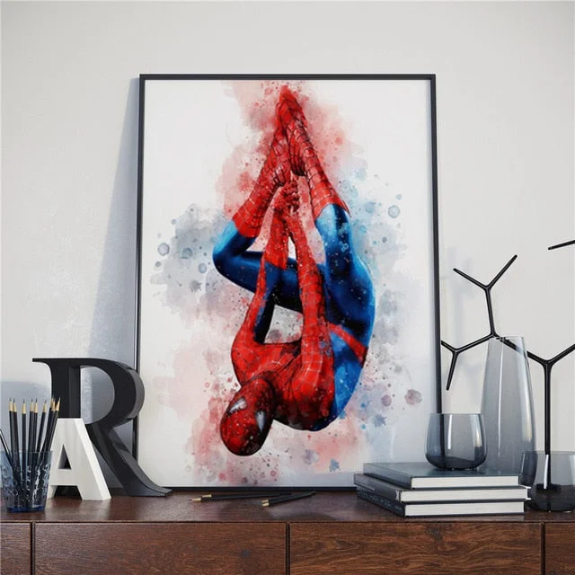 Quadro Homem-Aranha A Aranha