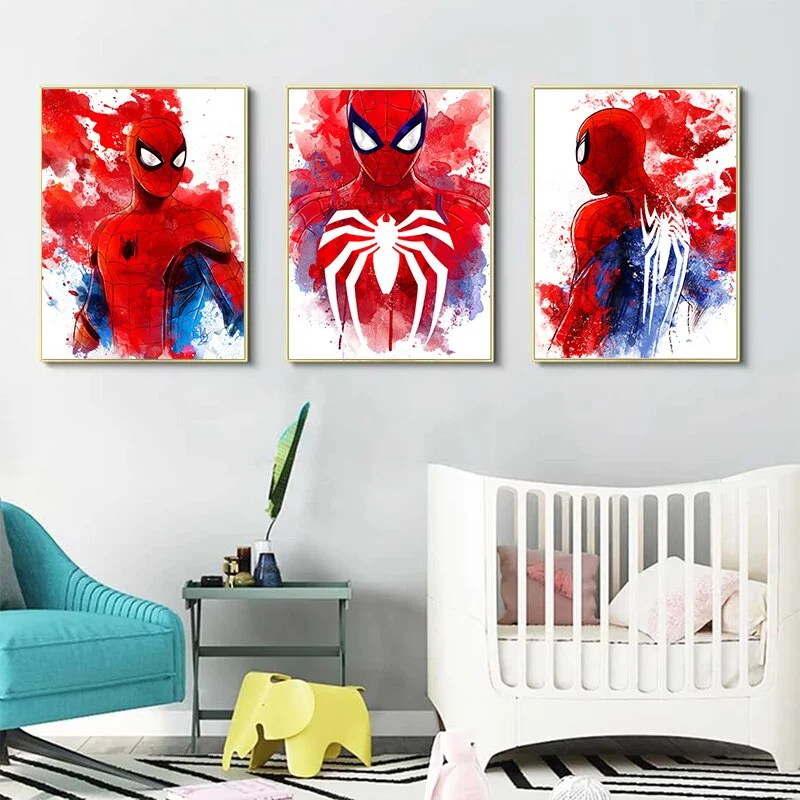 Quadro Fantasia do Homem-Aranha PS4