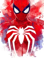 Quadro Fantasia do Homem-Aranha PS4