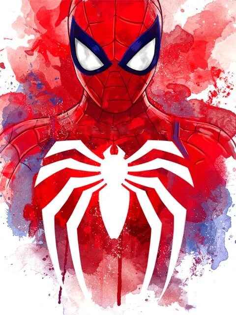 Quadro Fantasia do Homem-Aranha PS4