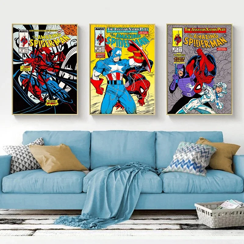 Decoração com Quadro O Incrível Homem-Aranha 317