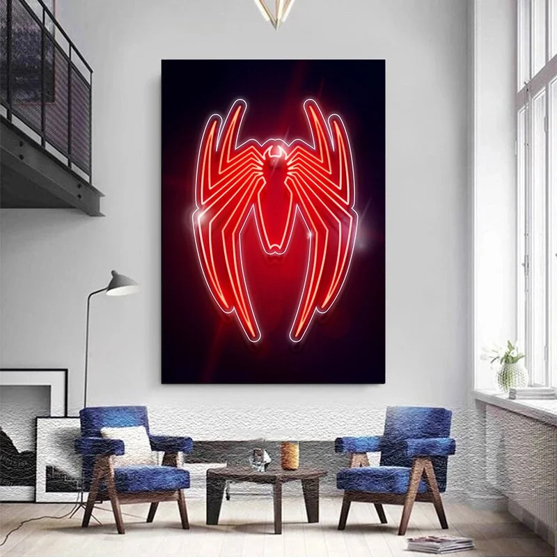 Quadro do Homem-Aranha
