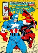 Quadro Homem-Aranha Capitão América