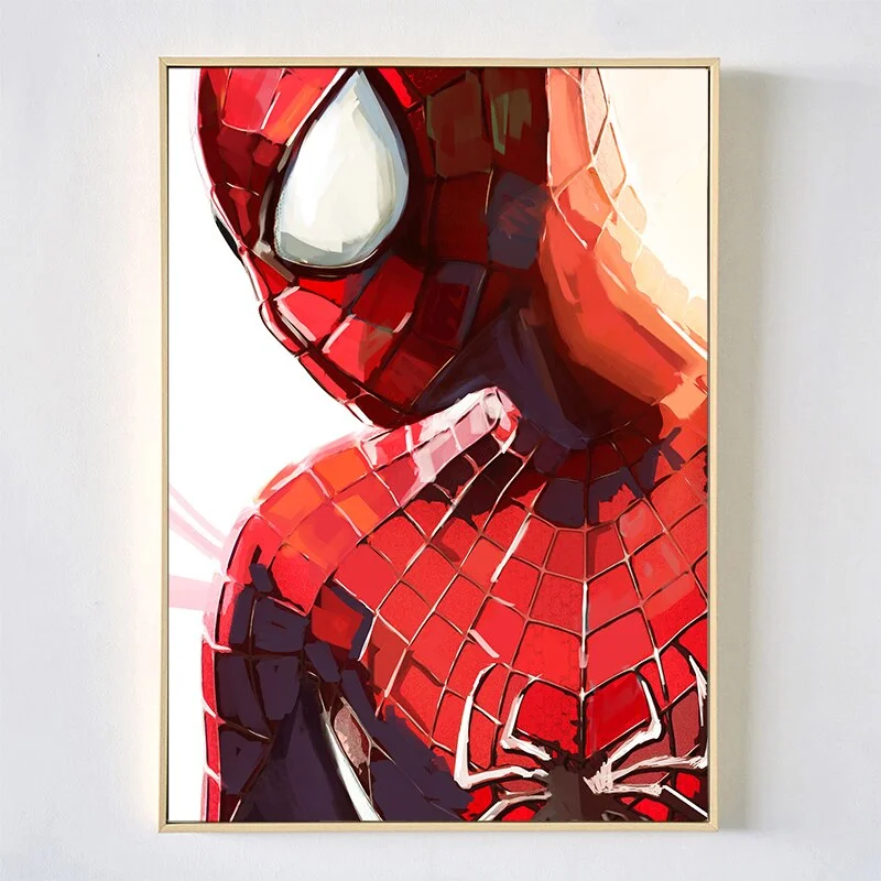Quadro Retrato do Homem-Aranha