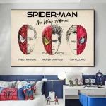 Quadro Homem-Aranha Os Três Peter