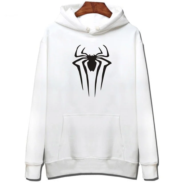 Moletom Spiderman em uso
