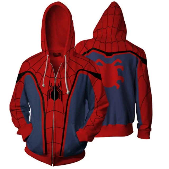 Moletom Fantasia Clássica do Homem-Aranha Stark