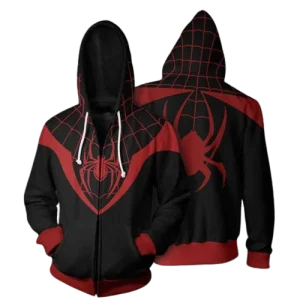 Moletom Fantasia do Homem-Aranha Miles Morales