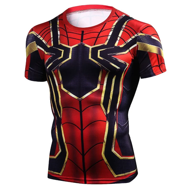 Camiseta do Homem-Aranha Sport Iron Spider