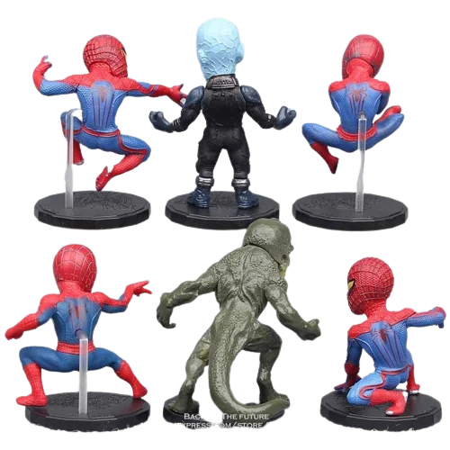 Mini Figura Homem-Aranha em Detalhes