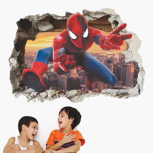 Adesivo Homem-Aranha Lançador de Teia