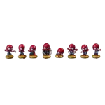 8 Mini Figuras do Homem-Aranha