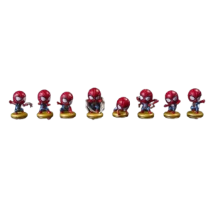 8 Mini Figuras do Homem-Aranha