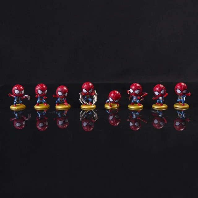 Coleção de Mini Figuras do Homem-Aranha