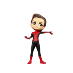 Figurinha Homem-Aranha Tom Holland Longe de Casa