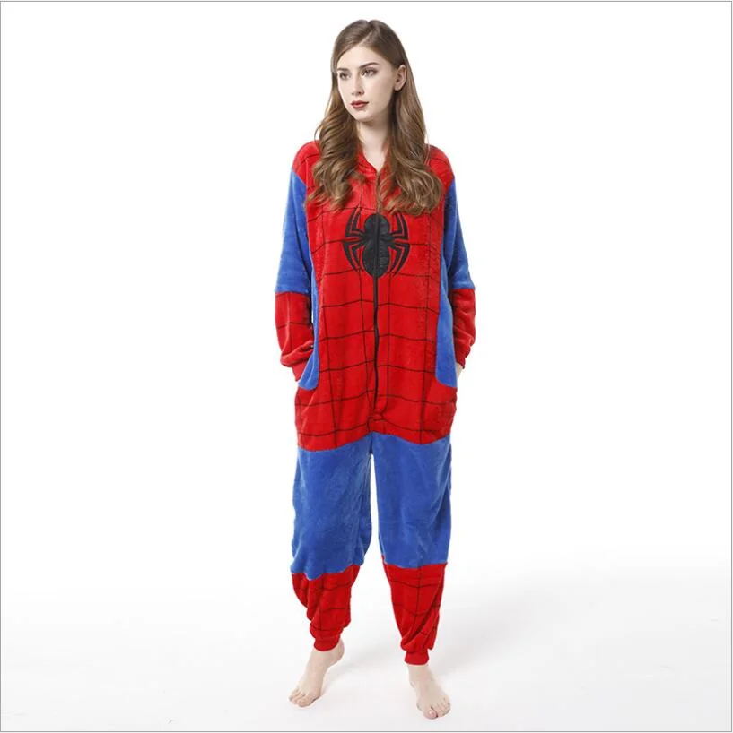 Conforto do Pijama Homem-Aranha Adulto