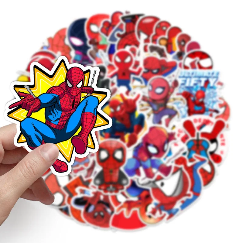Adesivo Todo Homem-Aranha em ação