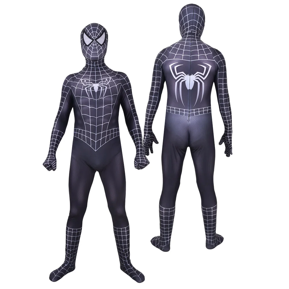 Fantasia Homem-Aranha Negro em Ação