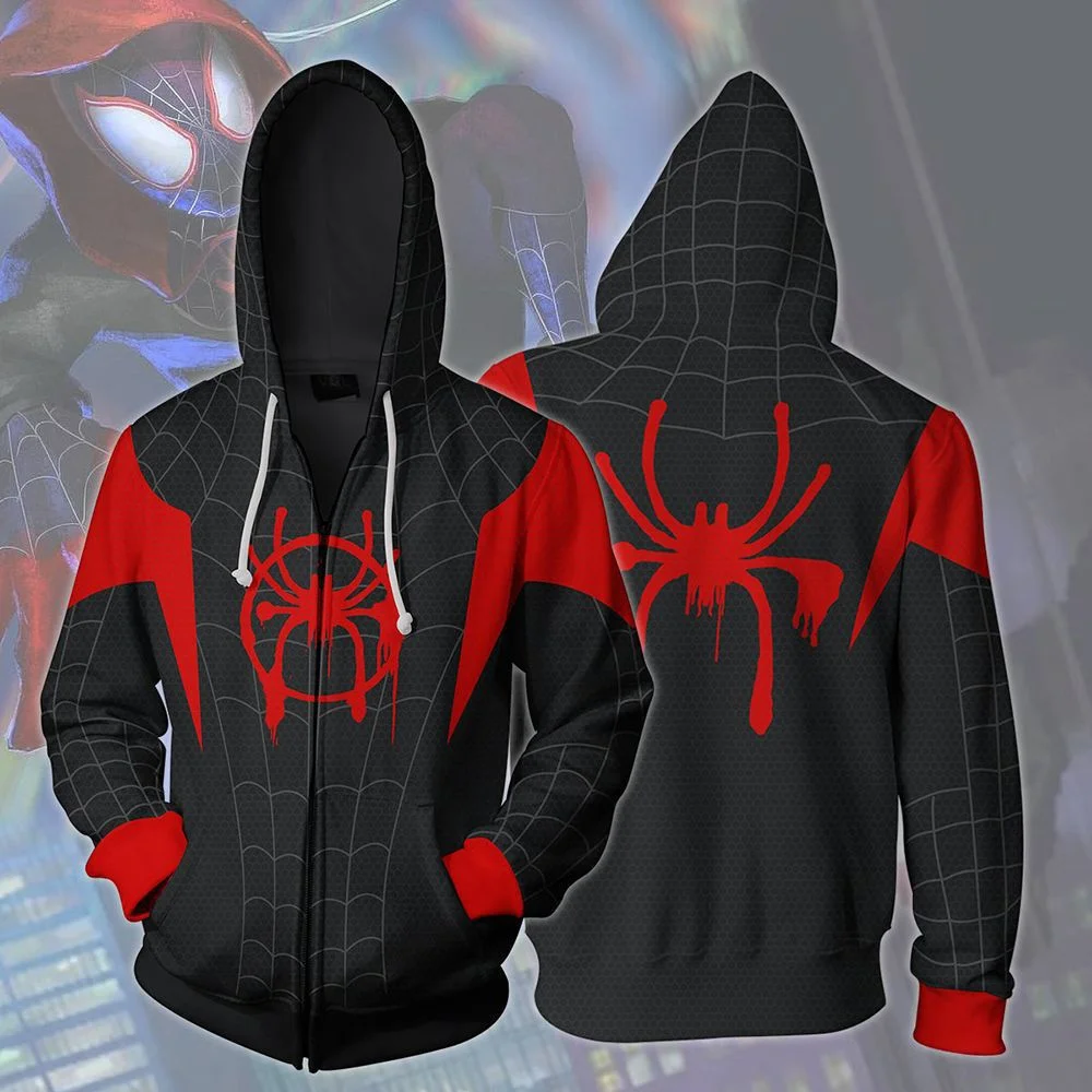 Detalhes do Moletom Spiderman Nova Geração