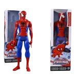 Figurinha do brinquedo Homem-Aranha