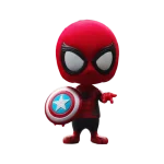 Mini Figura Homem-Aranha O Escudo do Capitão