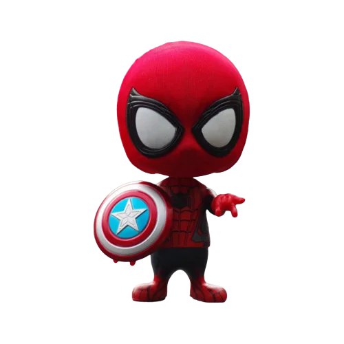 Mini Figura Homem-Aranha O Escudo do Capitão
