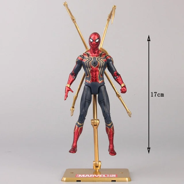 Figurinha Iron Spider em Detalhe
