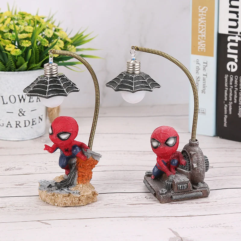 Lâmpada Mini Homem-Aranha em destaque