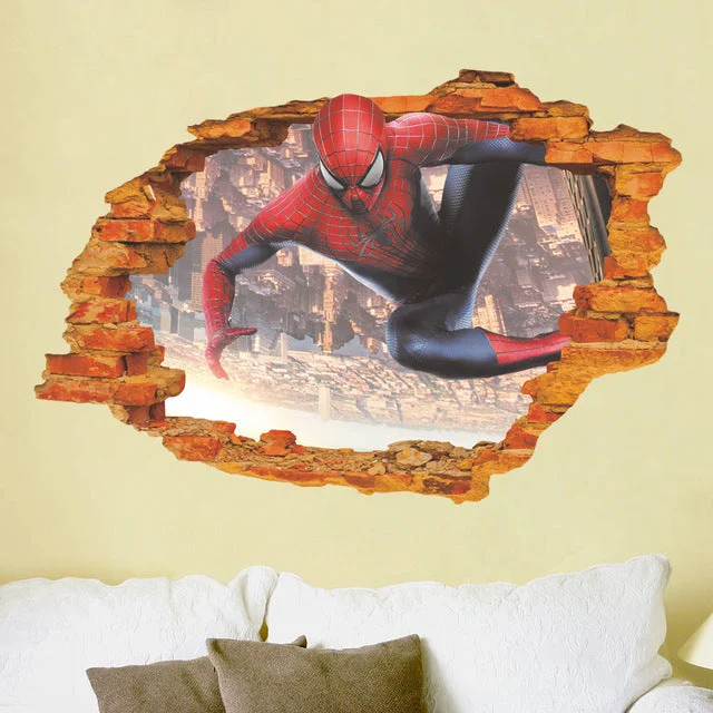 Adesivo de Parede do Homem-Aranha
