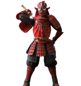 Estátua Homem-Aranha Samurai