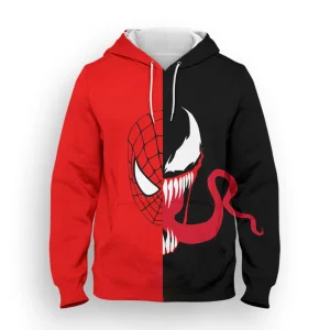 Moletom do Spiderman e Venom