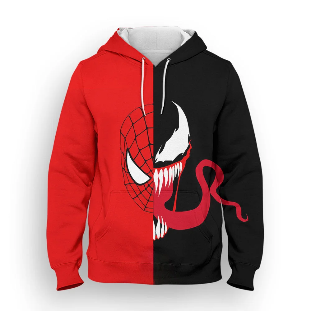 Moletom do Spiderman e Venom