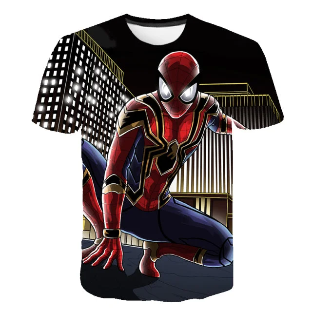 Camiseta Fantasia Homem-Aranha Ferro