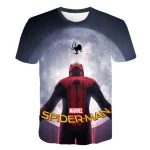 Camiseta Homem-Aranha Lua Cheia