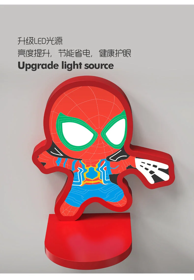 Lâmpada Spiderman Mini Spidey em destaque