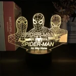 Lâmpada Spiderman Spider Verse