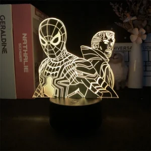Lâmpada Spiderman e dr. Estranho