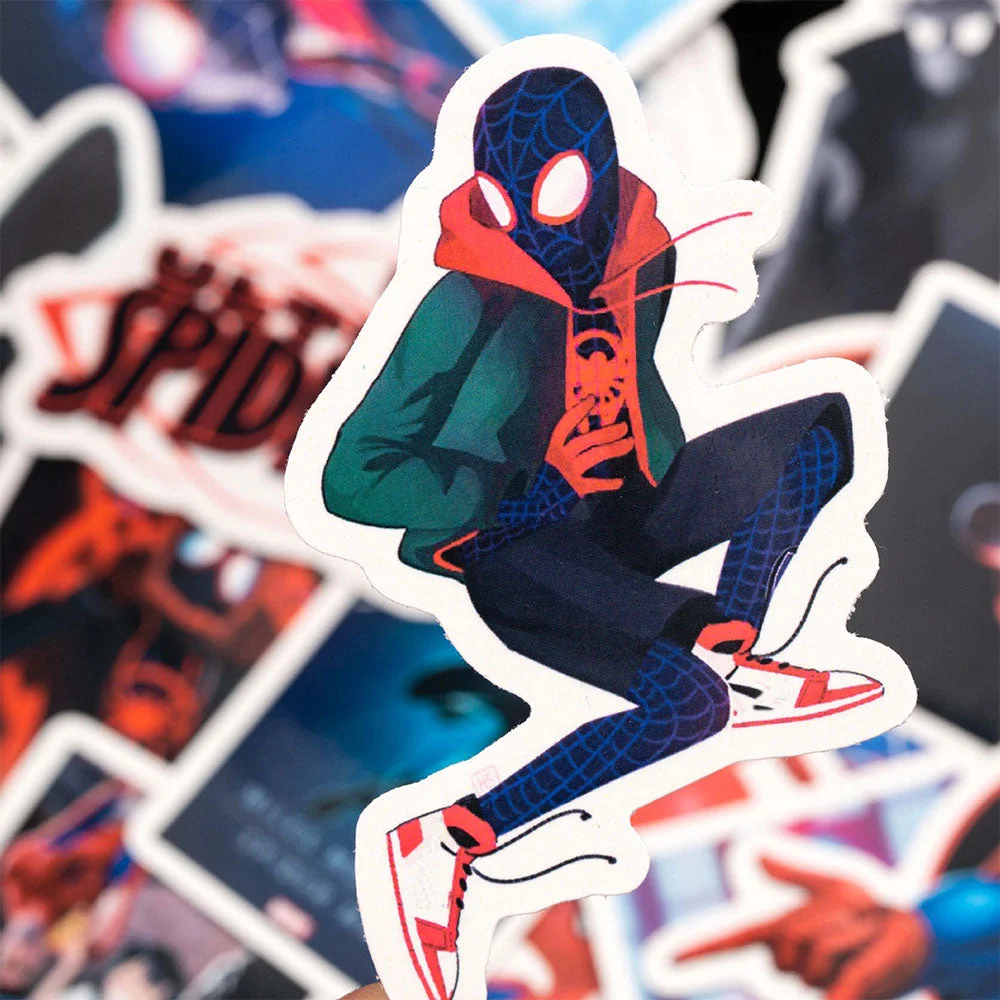 Decoração com adesivo Homem-Aranha