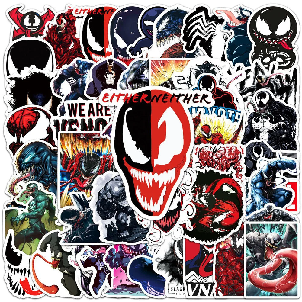 Adesivo Homem-Aranha Venom