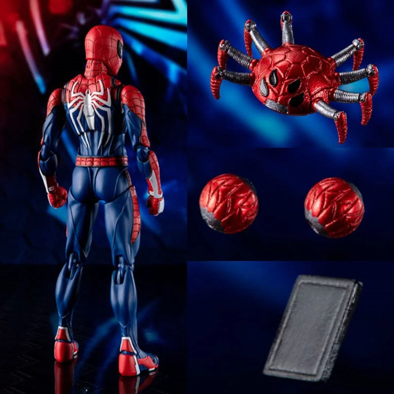Figurinha Spider-man Ps4 Articulada em Ação