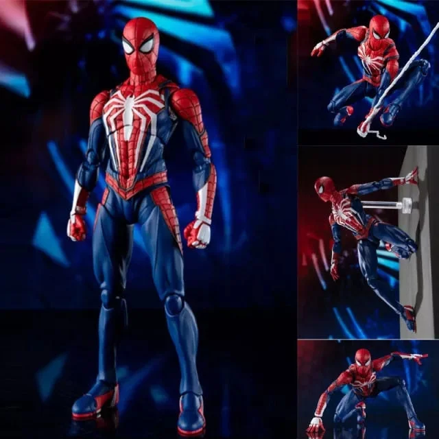 Detalhes da Figurinha Spider-man Ps4 Articulada