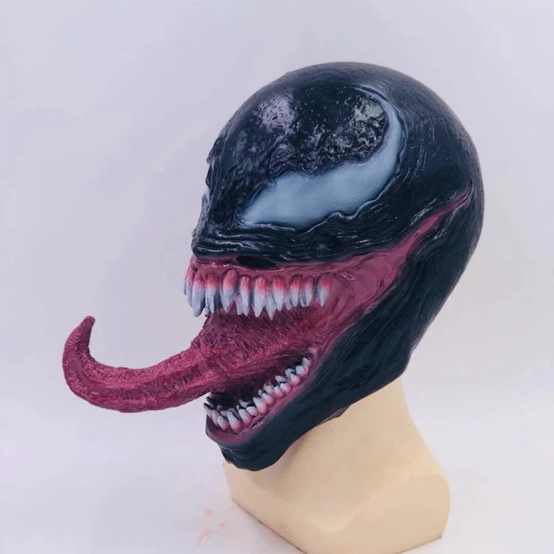 Máscara Venom em destaque