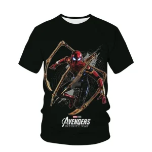Camiseta Homem-Aranha Vingadores Guerra Infinita