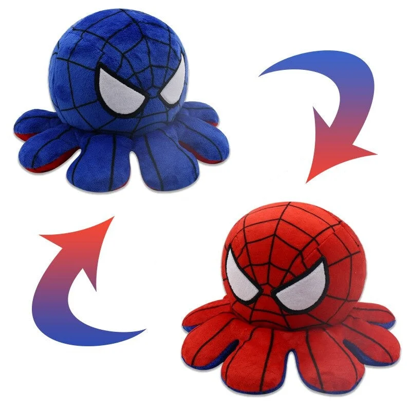 Pelúcia Spiderman Reversível