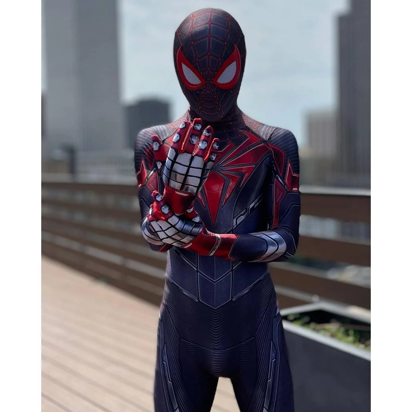 Detalhes da Fantasia Homem-Aranha
