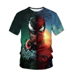 Camiseta Spider-man vs Venom