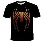 Camiseta Homem-Aranha Aranha Dourada